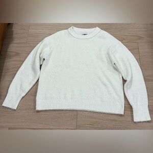 American Eagle Outfitters Cream Knit Sweater - size M
